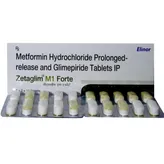Zetaglim M1 Forte Tablet 10's, Pack of 10 TABLETS