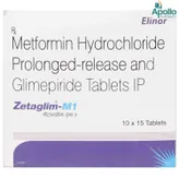 Zetaglim M1 Tablet 15's, Pack of 15 TABLET PRS