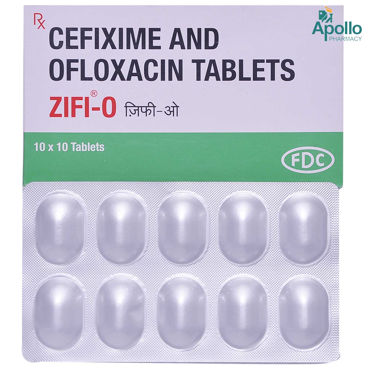 Zifi-O Tablet 10's, Pack of 10 TABLETS Zifi-O Tablet 10's, Pack of 10 TABLETS