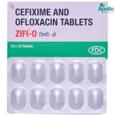 Zifi-O Tablet 10's, Pack of 10 TABLETS