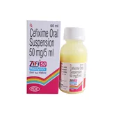 Zifi 50 Readymix Suspension 60 ml, Pack of 1 Suspension