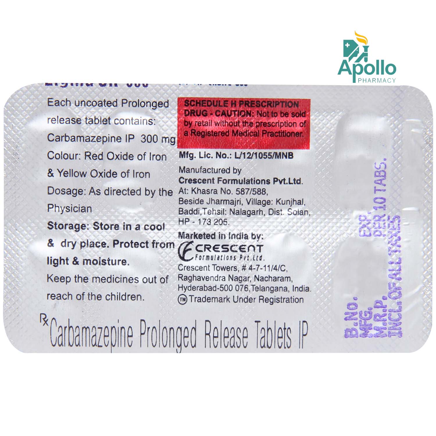 ZIGMA CR 300MG TABLET Price, Uses, Side Effects, Composition Apollo