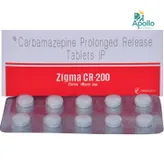 Zigma CR 200 Tablet 10's, Pack of 10 TABLETS