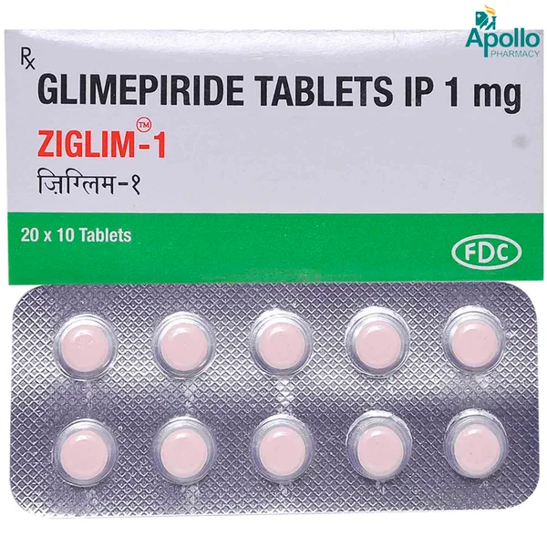 ZIGLIM 1MG TABLET