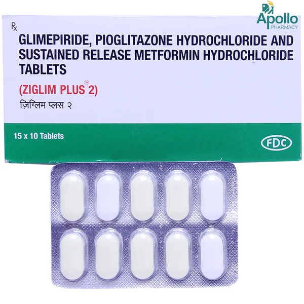 Ziglim Plus 2 Tablet 10's