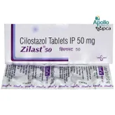 Zilast 50 Tablet 10's, Pack of 10 TABLETS