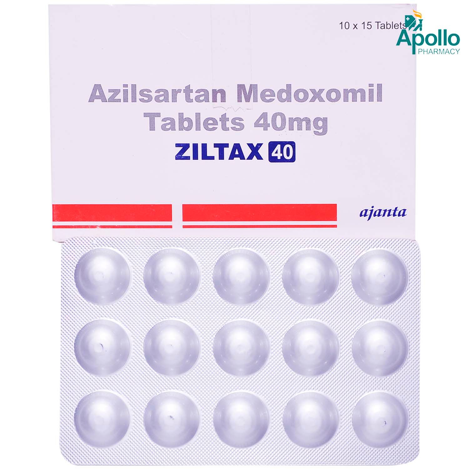 Buy Ziltax 40 Tablet 15's Online