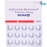Ziltax 40 Tablet 15's, Pack of 15 TabletS