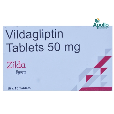 Zilda 50 Tablet 15's, Pack of 15 TABLETS