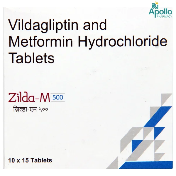 Zilda M 500 Tablet 15's