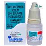 Zincoren Eye/Ear Drops 10 ml, Pack of 1 EYE/EAR DROPS