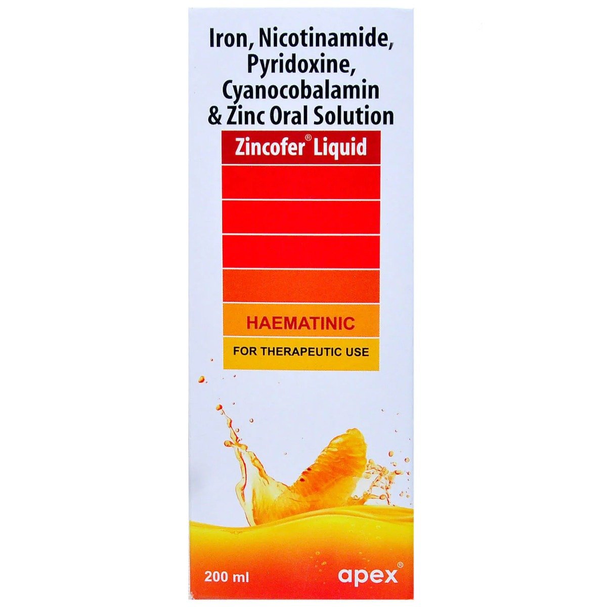 Zincofer Syrup 200 ml, Pack of 1 Zincofer Syrup 200 ml, Pack of 1