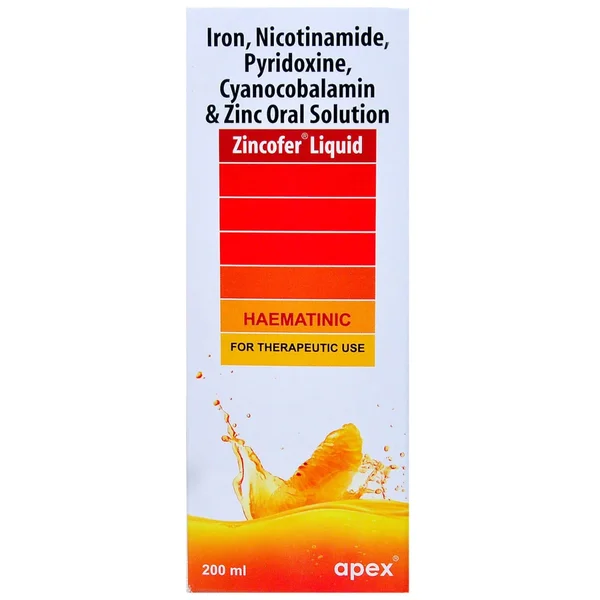 Zincofer Syrup 200 ml