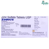 Zinfate Tablet 10's, Pack of 10 TabletS