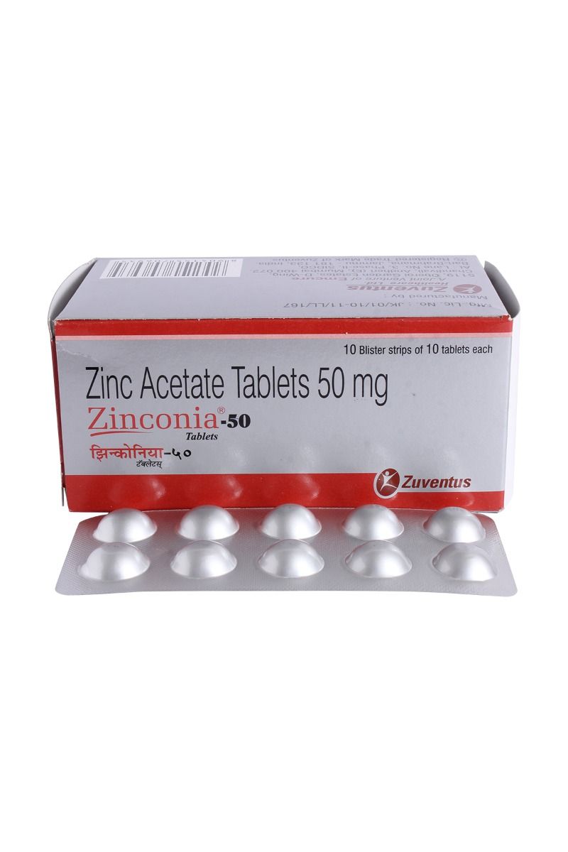 Buy Zinconia-50 Tablet 10's Online