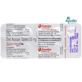 Zinconia-50 Tablet 10's, Pack of 10 TABLETS