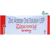 Zinconia Syrup 100 ml, Pack of 1 SYRUP