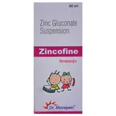 Zincofine Syrup 60 ml, Pack of 1 LIQUID