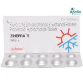 Zinepra 5 Tablet 10's, Pack of 10 TABLETS