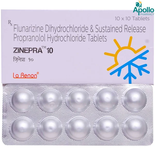 Zinepra 10 Tablet 10's