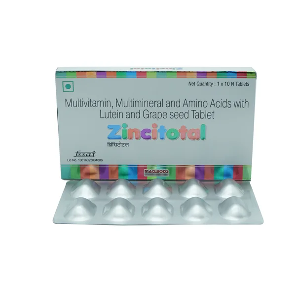 Zincitotal Tablet 10's