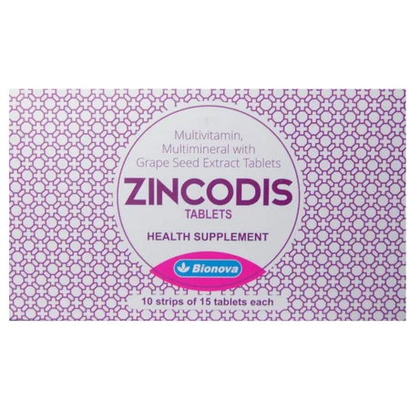 Zincodis Tablet 15'S