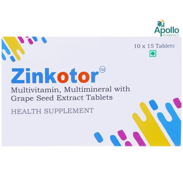 Zinkotor Tablet 15's