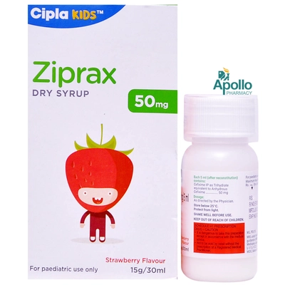 Ziprax 50 Liquid 30 ml, Pack of 1 Liquid