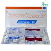 Zipsydon 20 Capsule 10's, Pack of 10 CAPSULES