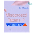 Zitotec 200 Tablet 4's
