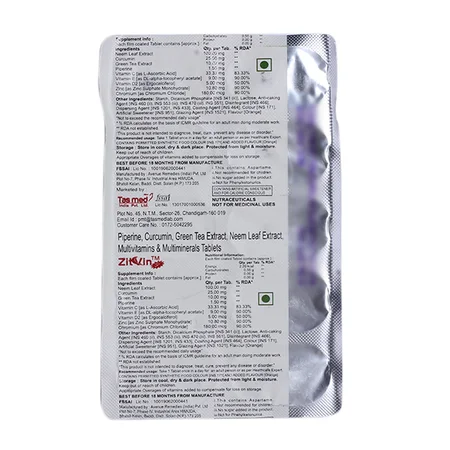 Zitvin Tablet 10's