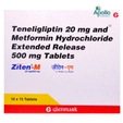 Ziten-M 20 mg/500 mg Tablet 15's