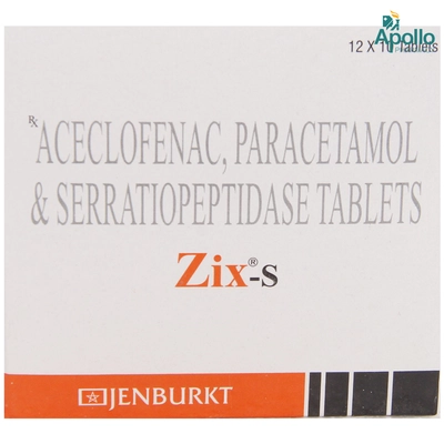 Zix-S Tablet 10's, Pack of 10 TabletS