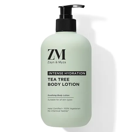 ZM Intense Hydration Tea Tree Body Lotion 450 ml | Skin Soothing Lotion | For Intense Hydration | For All Skin Type