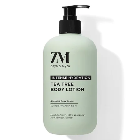 ZM Intense Hydration Tea Tree Body Lotion 450 ml | Skin Soothing Lotion | For Intense Hydration | For All Skin Type