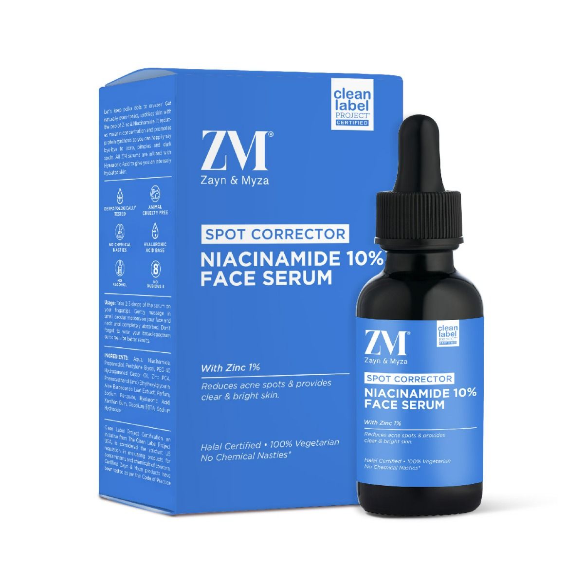 Zm Spot Corrector Niacinamide 10 Face Serum 30 Ml Price Uses Side Effects Composition