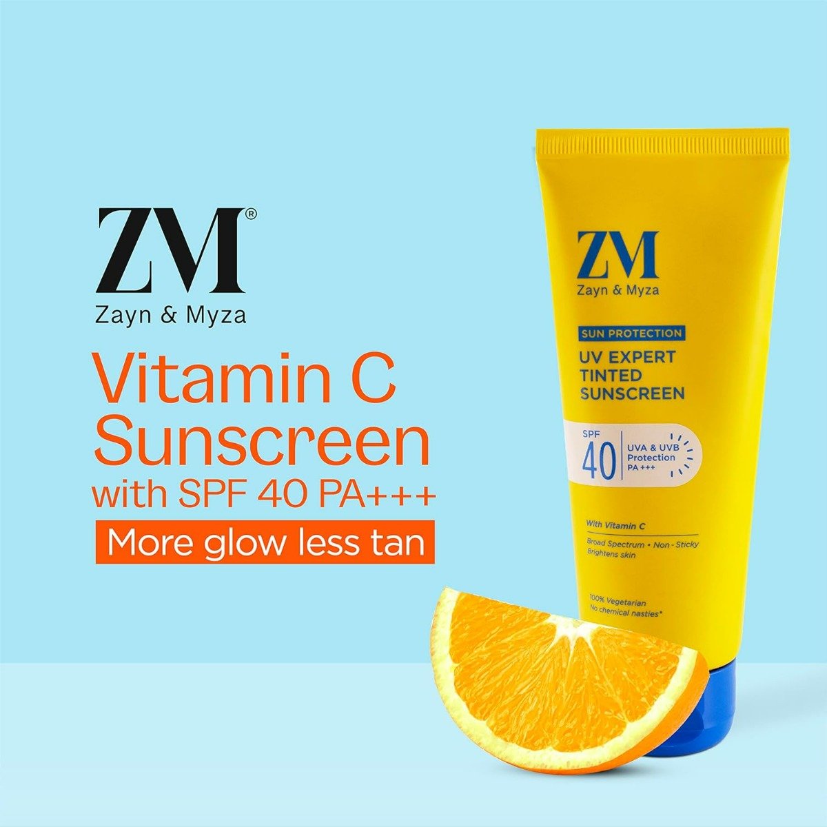 ZM UV Expert SPF 40 PA+++ Tinted Sunscreen with Vitamin C, 100 gm, Pack of 1 ZM UV Expert SPF 40 PA+++ Tinted Sunscreen with Vitamin C, 100 gm, Pack of 1