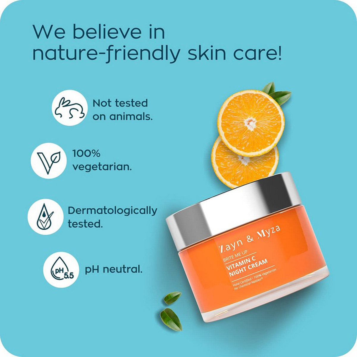 ZM Vitamin C Night Cream 50 gm | With Shea Butter & Murumuru Butter | Skin Rejuvenating Cream | Non Sticky | For All Skin Type, Pack of 1 ZM Vitamin C Night Cream 50 gm | With Shea Butter & Murumuru Butter | Skin Rejuvenating Cream | Non Sticky | For All Skin Type, Pack of 1