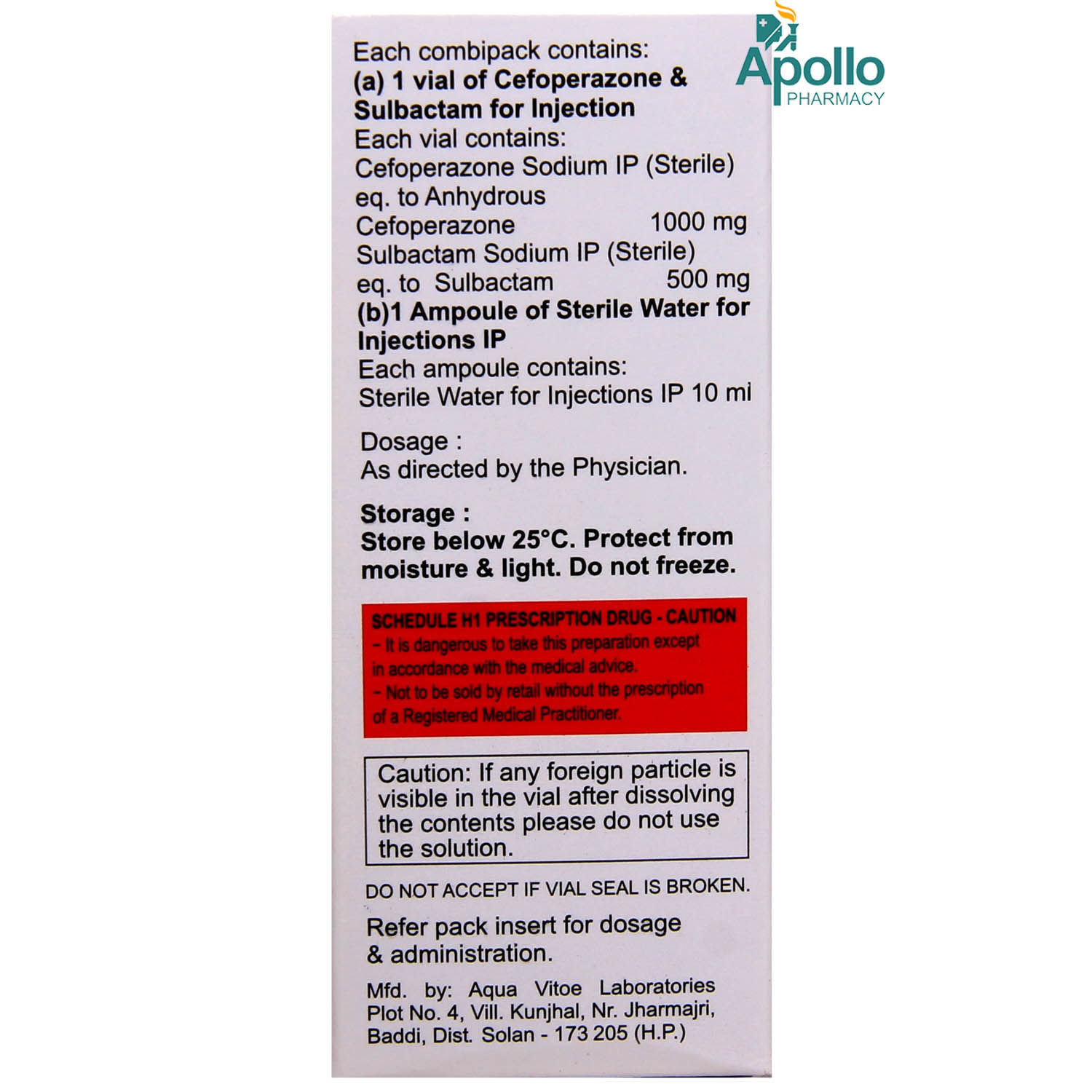 Zoact Injection 1.5 gm Price, Uses, Side Effects, Composition - Apollo ...