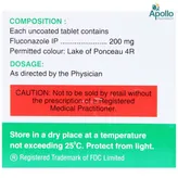 Zocon-200 Tablet 2's, Pack of 2 TABLETS