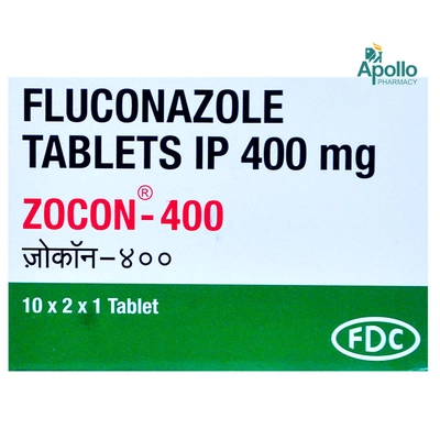 Zocon 400 Tablet 1's, Pack of 1 TABLET