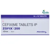 Zofix-200 Tablet 10's, Pack of 10 TABLETS
