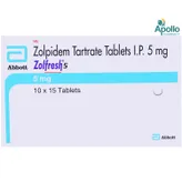 Zolfresh 5 Tablet 15's, Pack of 15 TABLETS