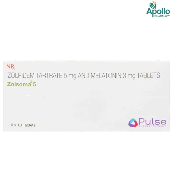 Zolsoma 5 Tablet 10's, Pack of 10