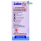 Zoline Plus Drops 10 ml, Pack of 1 Eye Drops