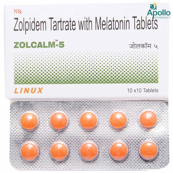 Zolcalm 5 Tablet 10's, Pack of 10