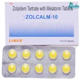 Zolcalm-10 Tablet 10's, Pack of 10 TABLETS