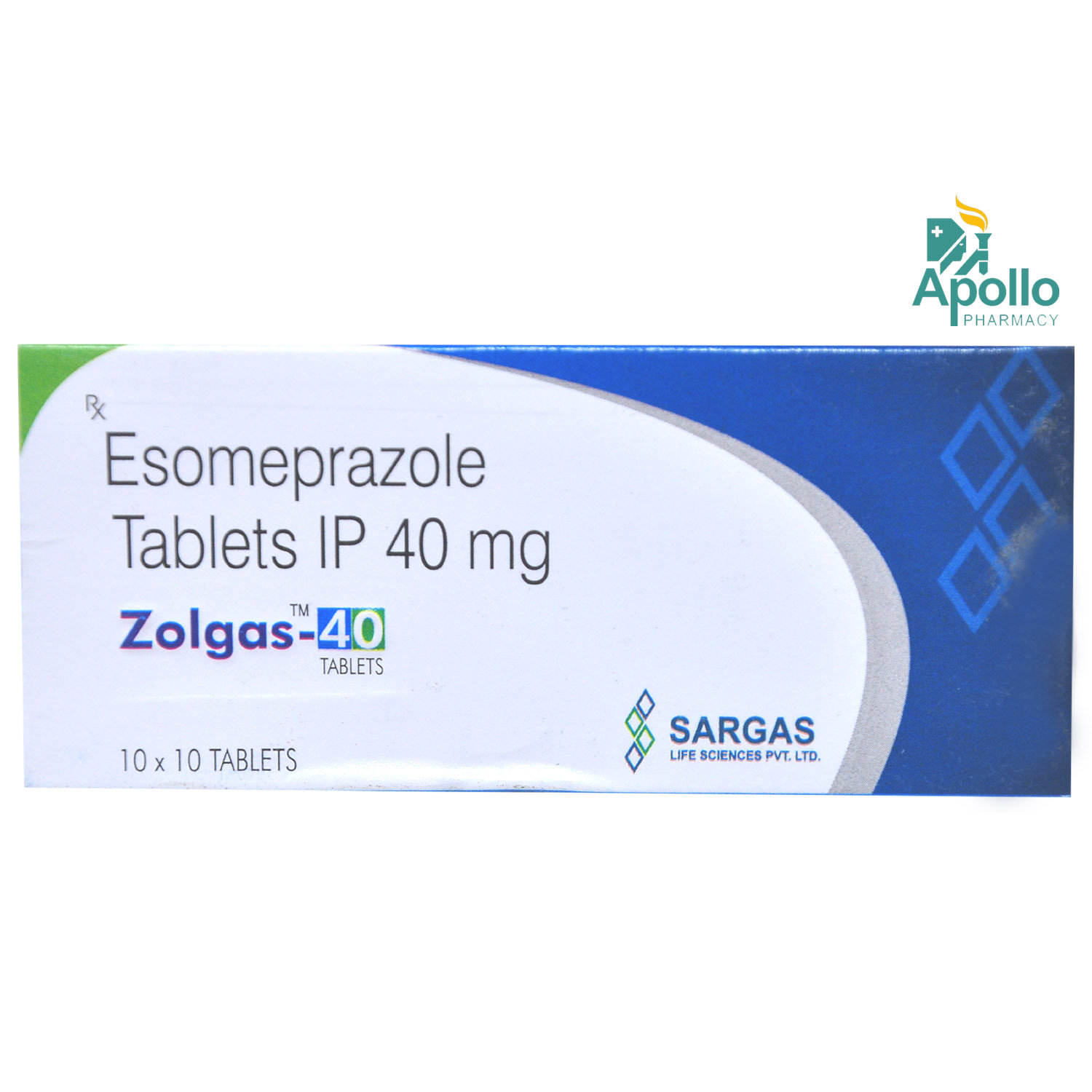 Zolgas 40 Tablet 10's, Pack of 10 TABLETS Zolgas 40 Tablet 10's, Pack of 10 TABLETS