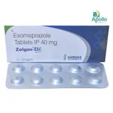 Zolgas 40 Tablet 10's, Pack of 10 TABLETS