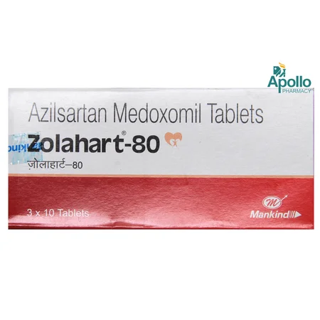 Zolahart-80 Tablet 10's